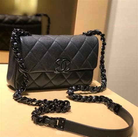 chanel so black mini.